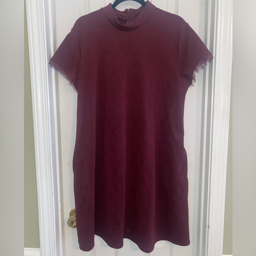 Simply Vera Vera Wang Deep Red Dress